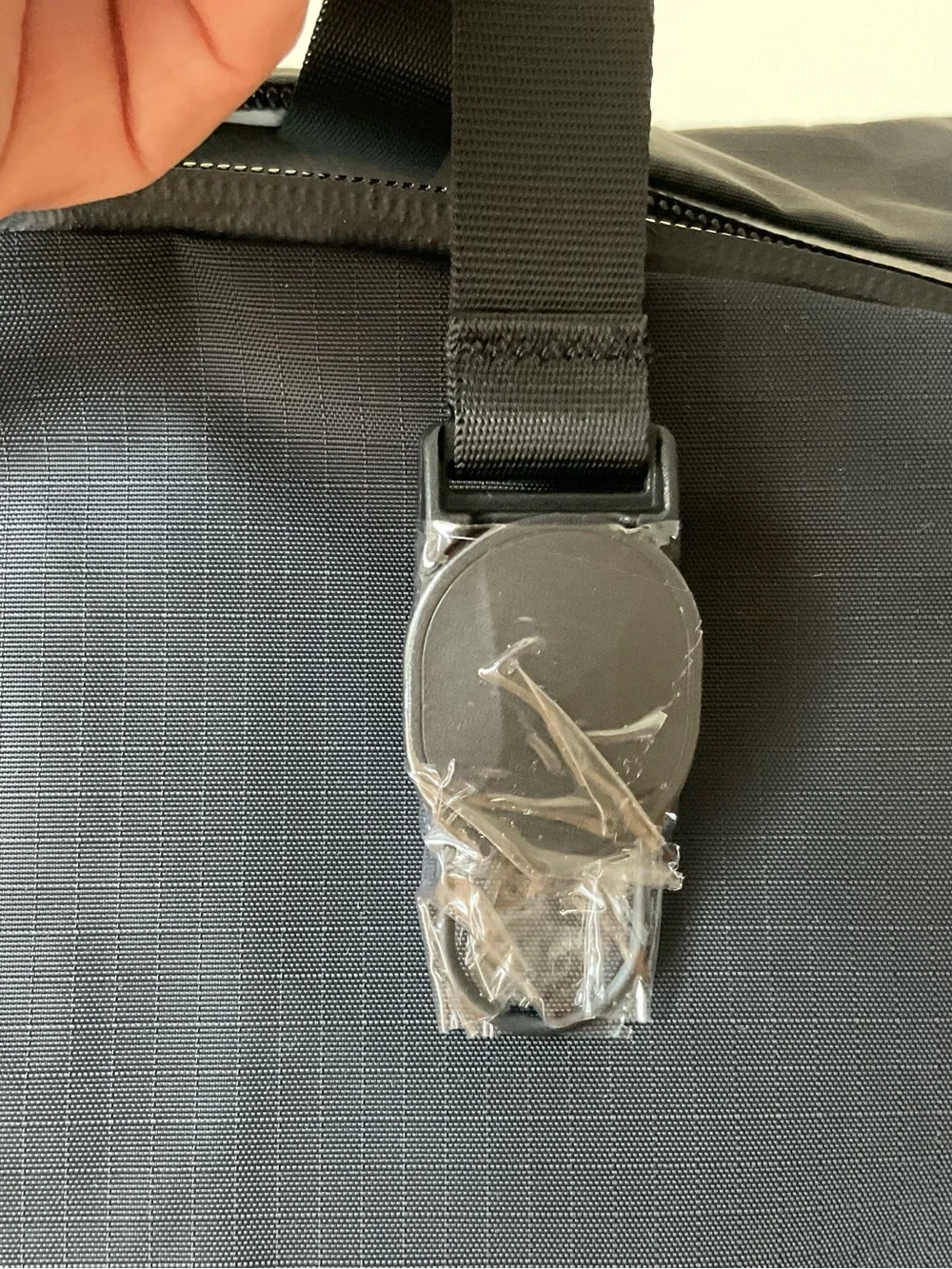 Alpaka Unisex Black Ripstop Flight Satchel/Mess Bag. Minimalist Everyday Carry